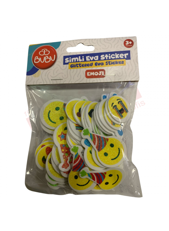 Bu-Bu Simli Eva Sticker Emojı