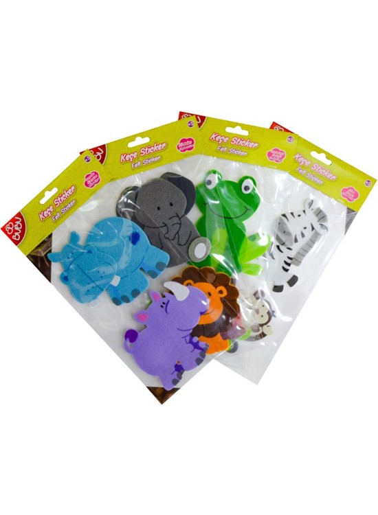 Bu-Bu Sticker 3D Keçe Hayvanlar BUBU-STS011 (1 Adet) Bu-Bu Sticker 3D Keçe Hayvanlar BUBU-STS011 (1 Adet)