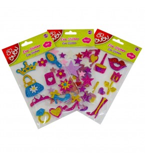 Bu-Bu Sticker Eva Prenses BUBU-STS016 (1 Adet)