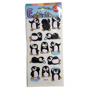 Bu-Bu Stickers Emotıons Penguın 9X21