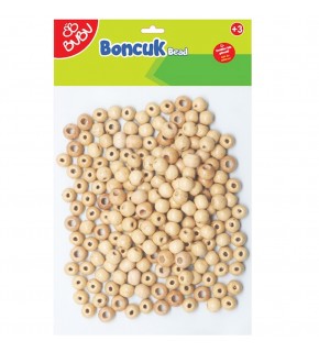 Bu-Bu Yuvarlak Natural Boncuk Karışık BUBU-BN0003