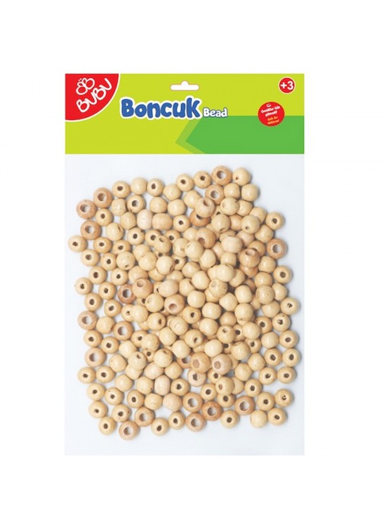 Bu-Bu Yuvarlak Natural Boncuk Karışık BUBU-BN0003