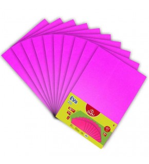 Bubu 50X70 Düz Eva Pembe 10 Lu İthal