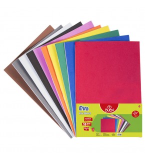 Bubu 50X70 Düz Eva Yapışkanlı Karışık 10 Lu İthal