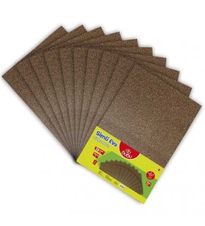 Bubu 50X70 Simli Eva Kahverengi 10 Lu İthal