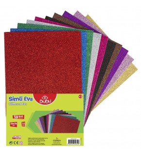 Bubu 50X70 Simli Eva Karışık 10 Lu İthal