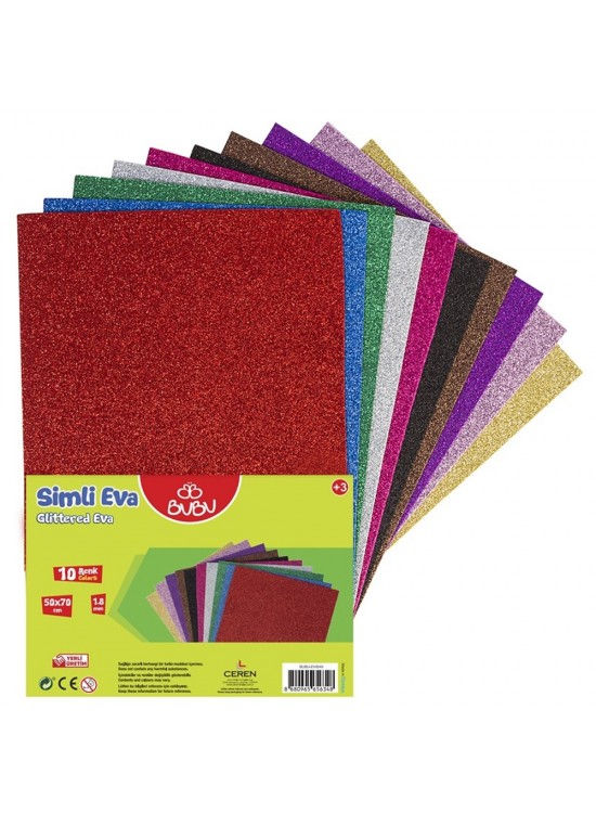 Bubu 50X70 Simli Eva Karışık 10 Lu İthal Bubu 50X70 Simli Eva Karışık 10 Lu İthal