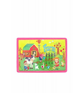 Bubu Ahşap Puzzle 20x14x0,6cm BUBU00114