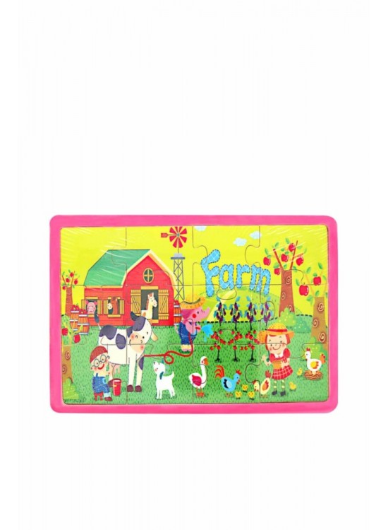 Bubu Ahşap Puzzle 20x14x0,6cm BUBU00114