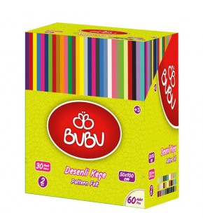 Bubu Desenli Rulo Keçe 50X100 2Mm  
