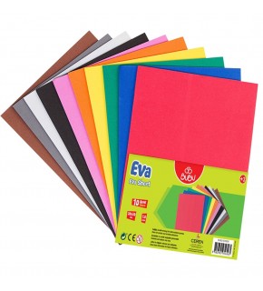 Bubu Eva 20x30 A4 Karışık 10 Renk