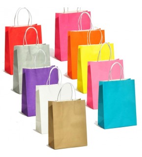 Büküm Saplı Kağıt Torba 31X41 25 Li