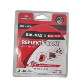 Bul-max Reflektif Bant 35Mmx1,5M Beyaz BMX-3338