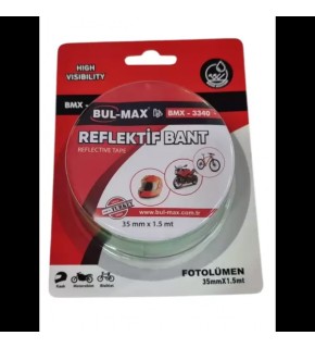 Bul-max Reflektif Bant 35Mmx1,5M Fosfor BMX-3340