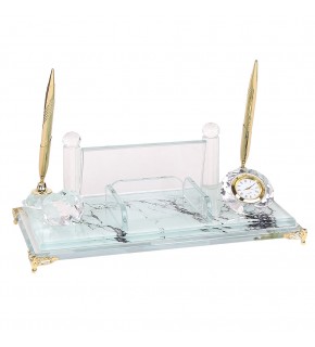 BULUT KRİSTAL MASA SETİ