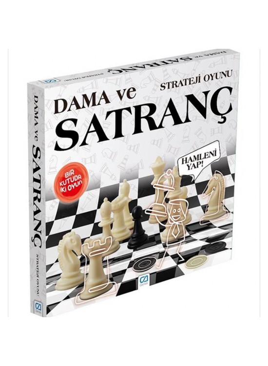 Ca Dama Ve Satranç Kutulu Oyun 5188