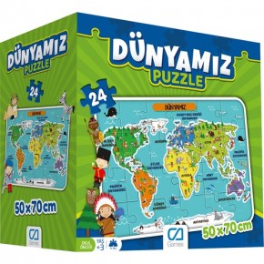 Ca Games 5025 Dünyamız Yer Puzzle