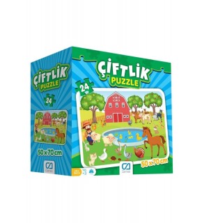 Ca Games 5133 Çiftlik Yer Puzzle 50x70 cm