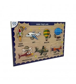 Ca Games Ahşap Hava Taşıtları Bul-Tak Caahs-3202