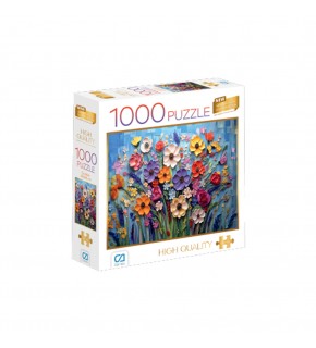 Ca Games Çiçekler Puzzle 1000 Parça Ca1000-7086