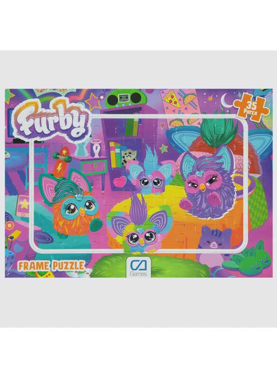 Ca Games Furby Frame Puzzle Cafrm-5292-5293 Ca Games Furby Frame Puzzle Cafrm-5292-5293