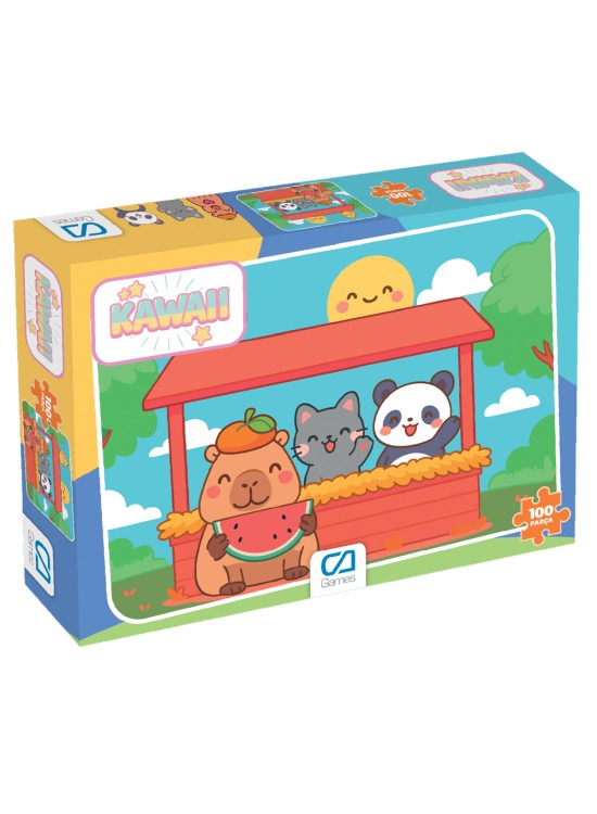 Ca Games Kawaıı Puzzle 100 Parça Ca100-5332