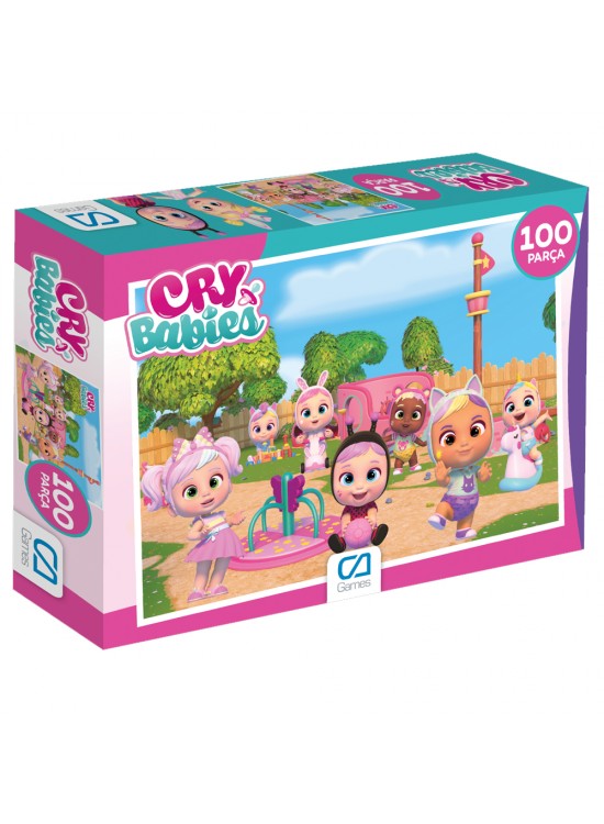 Ca Games Puzzle 100 Parça Crybabies Ca100-5297