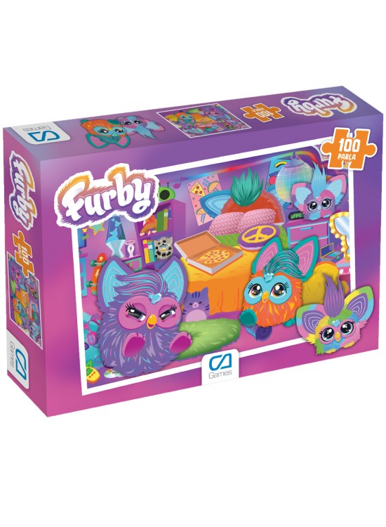 Ca Games Puzzle 100 Parça Furby Ca100-5299
