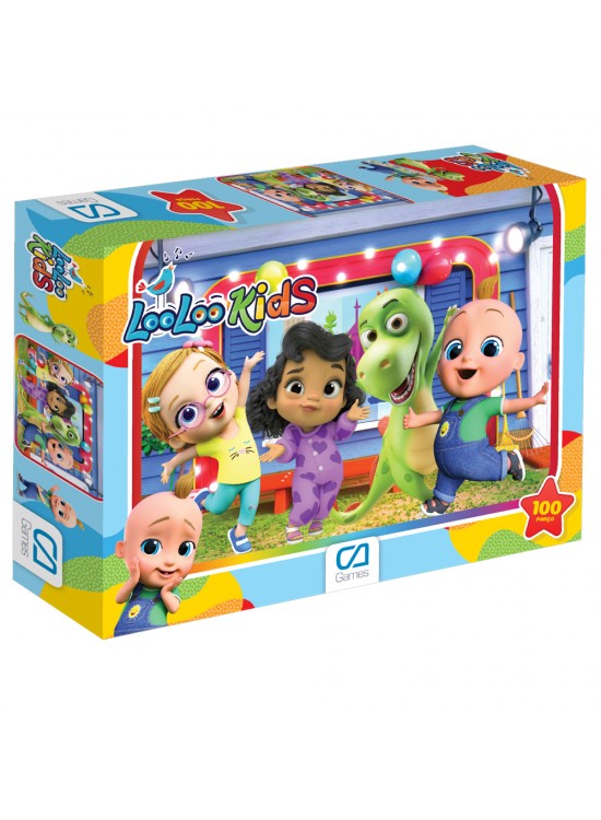 Ca Games Puzzle 100 Parça Loolookids Ca100-5279
