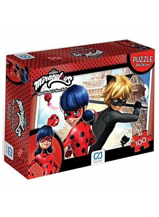Ca Puzzle 100 - 1 Mıraculous 5002 Ca Puzzle 100 - 1 Mıraculous 5002