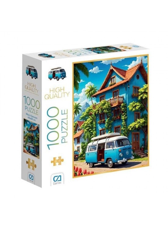 Ca Games Puzzle 1000 Mavi Karavan Ca1000-7054