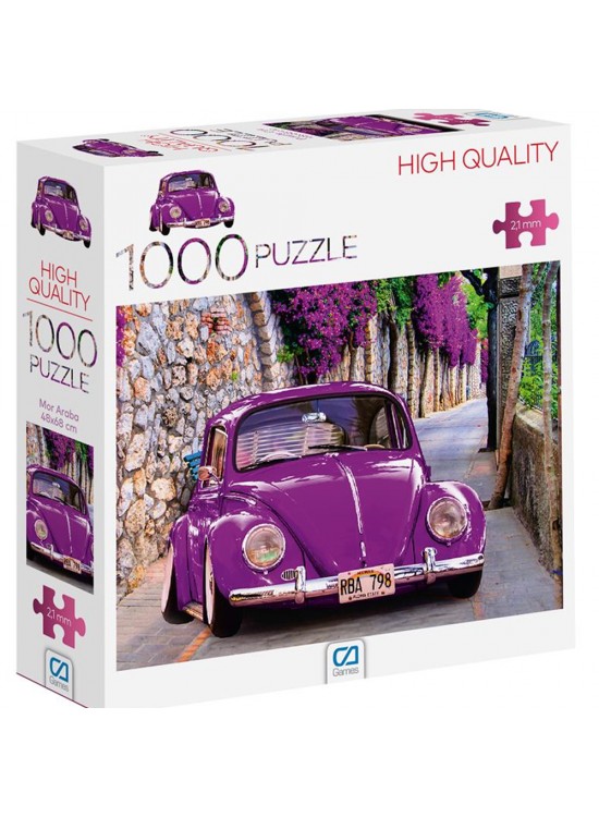 Ca Puzzle 1000 Parça Mor Araba 7028 Ca Puzzle 1000 Parça Mor Araba 7028