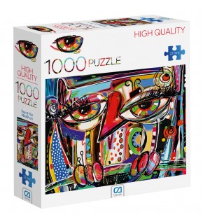 Ca Puzzle 1000 Parça Soyut Yüz Ca1000-7029
