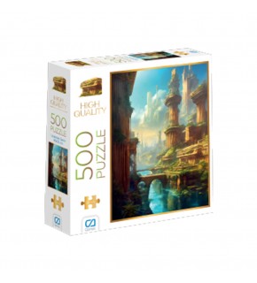 Ca Games Puzzle 500 Parça Uzaktaki Şehir Ca500-7521