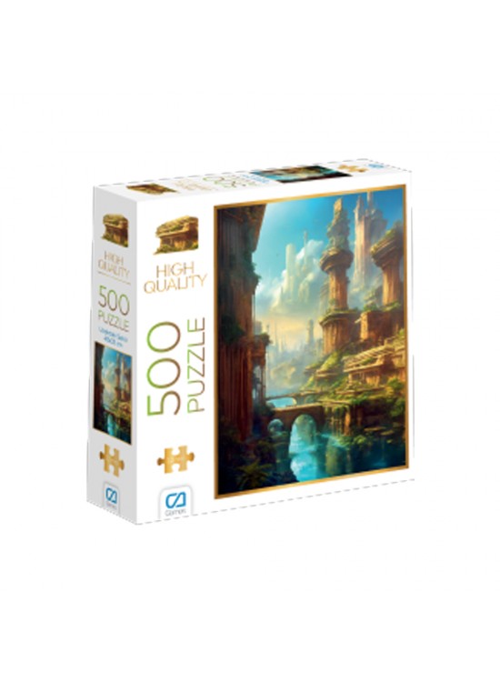 Ca Games Puzzle 500 Parça Uzaktaki Şehir Ca500-7521