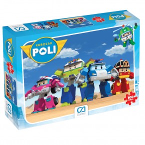 Ca Games Robocar Puzzle 100 Parça Ca100-5327