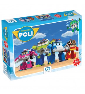 Ca Games Robocar Puzzle 100 Parça Ca100-5327