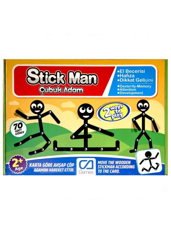 Ca Stıck Man Çubuk Adam Capls-5247