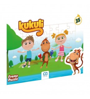 Ca Kukuli Frame Puzzle 35 CA.5137-5138