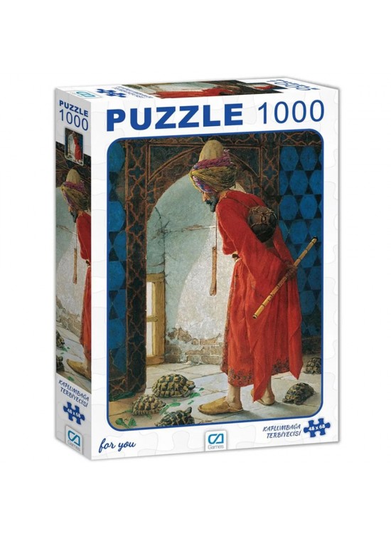 Ca Puzzle 1000 Parça Kaplumbağa Terbiyecisi 7006