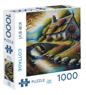 Ca Puzzle 1000 Parça Kır Evi Ca1000-7047