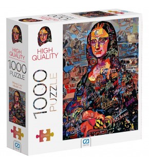 Ca Puzzle 1000 Parça Mona Lisa Ca.7022