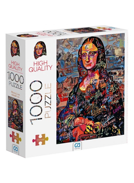 Ca Puzzle 1000 Parça Mona Lisa Ca.7022