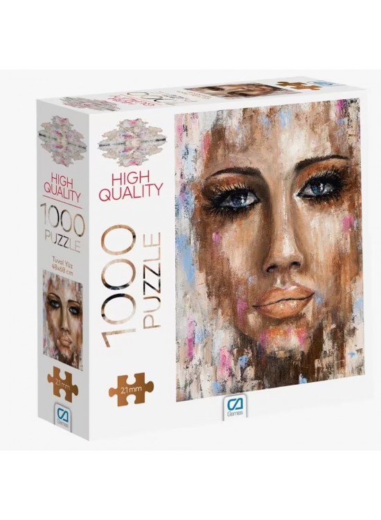 Ca Puzzle 1000 Parça Tuval Yüz Ca1000-7030 Ca Puzzle 1000 Parça Tuval Yüz Ca1000-7030
