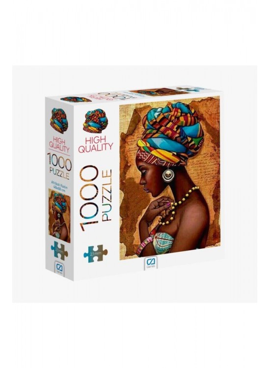 Ca Puzzle 1000 Parça Afrikalı Kadın 7041