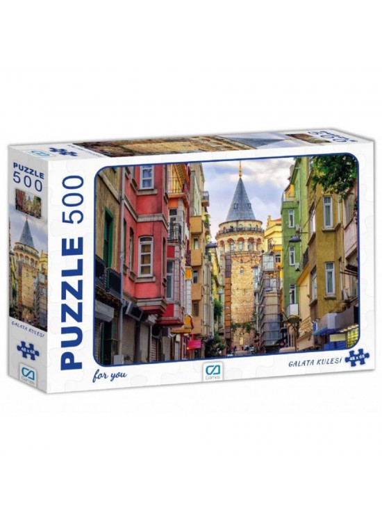 Ca Puzzle 500 Parça Galata Kulesi 7502 Ca Puzzle 500 Parça Galata Kulesi 7502