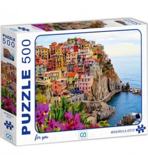 Ca Puzzle 500 Parça Manarola Köyü 7505