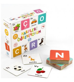 Ca Puzzle Eğitici Harfleri Öğreniyorum 5042
