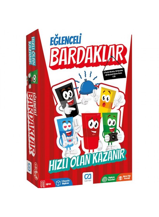 Ca Puzzle Eğlenceli Bardaklar 5185