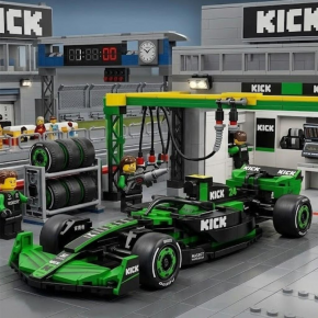 Cada Blok Oyuncak Sauber F1 Formula Aracı 314 C55032w
